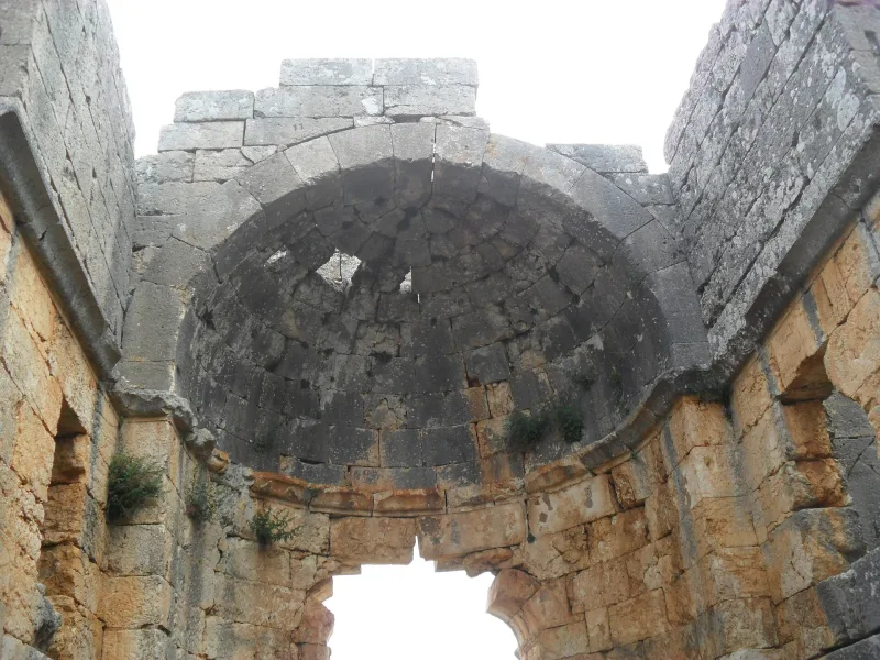 Kostel Cambazlı – byzantská bazilika z 5. století v Silifke