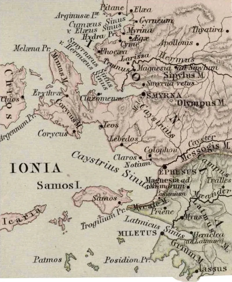 Colophon — ancienne ville ionienne près d'Izmir