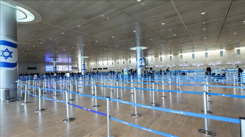 Israel ha impuesto restricciones a los vuelos que salen del aeropuerto Ben Gurión