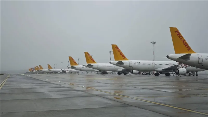 Pegasus ha cancelado 76 vuelos de ida y vuelta debido a las malas condiciones meteorológicas