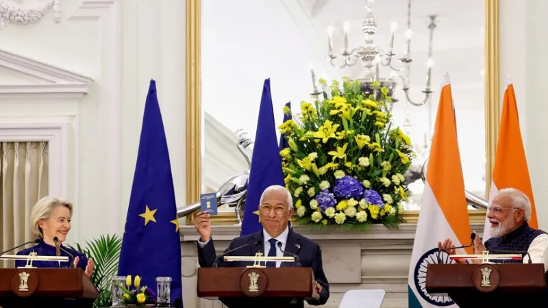 Los aranceles de Trump están acercando a la UE y a la India en la búsqueda de nuevas alianzas