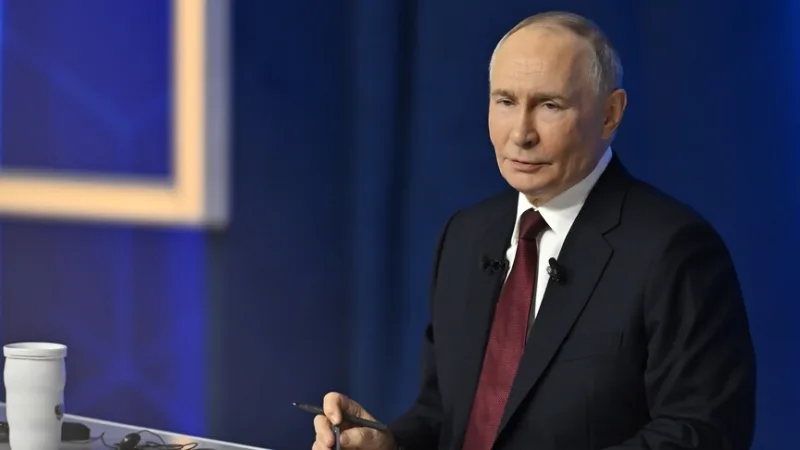 Putin ütles, et ta võiks Zelenskiyga kohtuda, et sõlmida pikaajaline kokkulepe