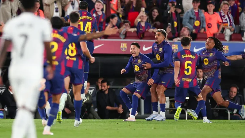 El Clásico võitnud Barcelona on LaLiga meister